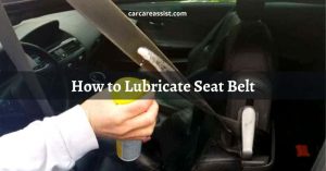 How to Lubricate Seat Belt - Car Care Assist