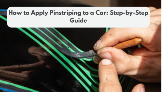 How to Apply Pinstriping to a Car