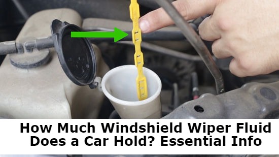 How Much Windshield Wiper Fluid Does a Car Hold