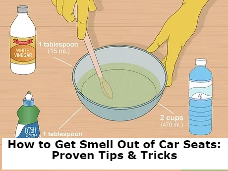 How to Get Smell Out of Car Seats