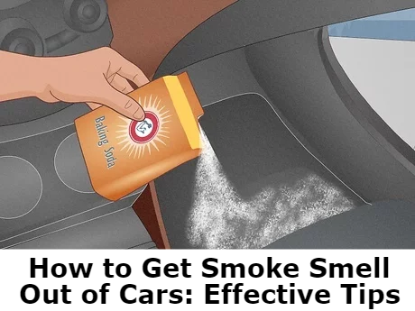 How to Get Smoke Smell Out of Cars