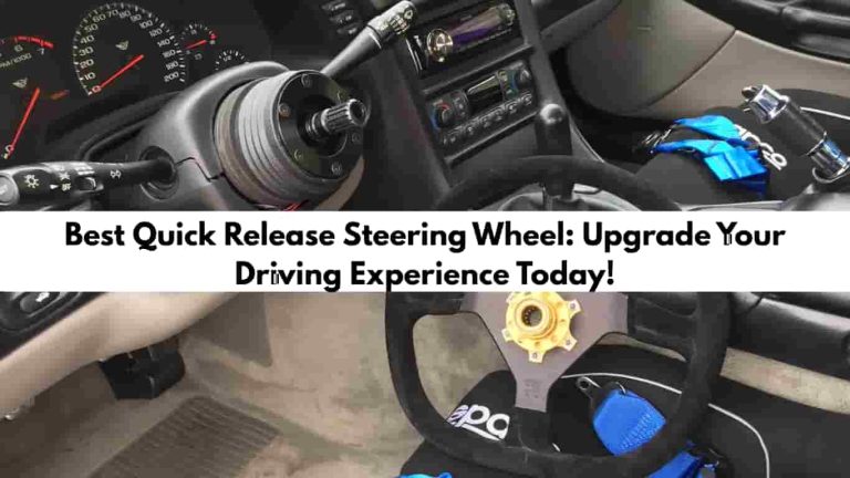 Best Quick Release Steering Wheel
